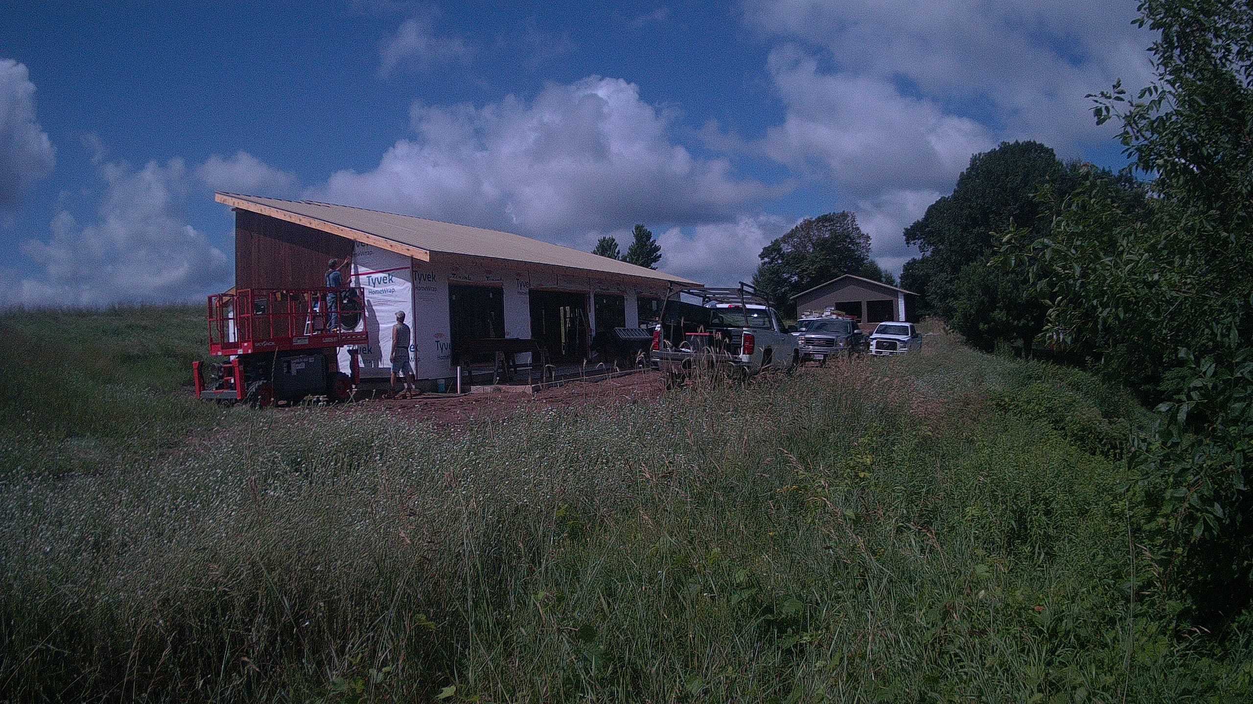 A photo from the field camera