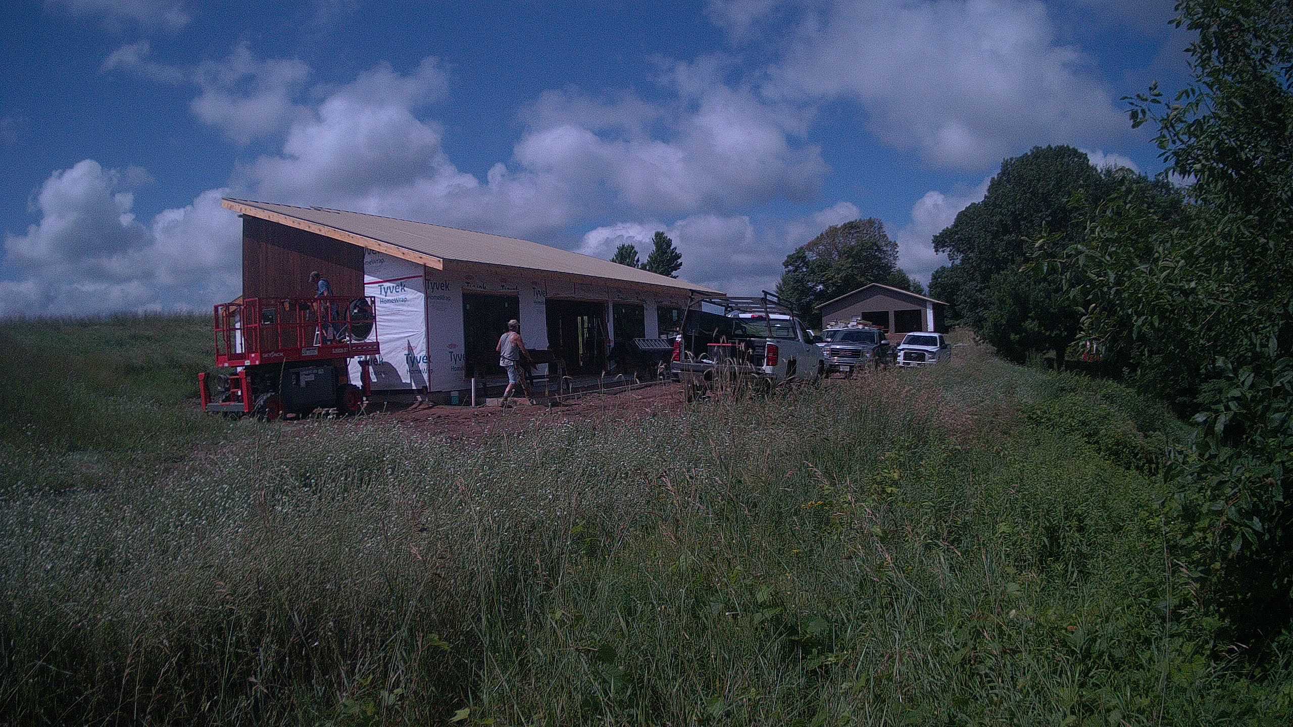 A photo from the field camera